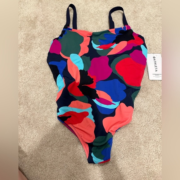 Athleta Hermosa One Piece Swimsuit Large NWT - Picture 5 of 5
